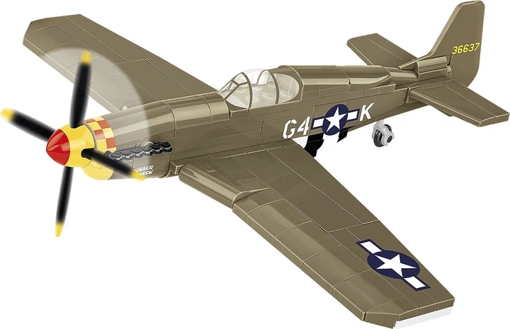 Конструктор Cobi Historical Collection World War II Mustang P-51B 1:48 155 елементів COBI-5869 (5902251058692) - зображення 3