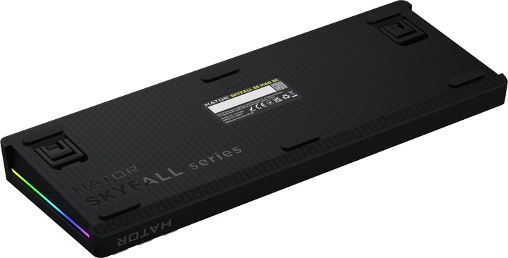 Klawiatura przewodowa Hator Skyfall 65 MAG ULTRA 8K USB White/Black (HTK1860) - obraz 6