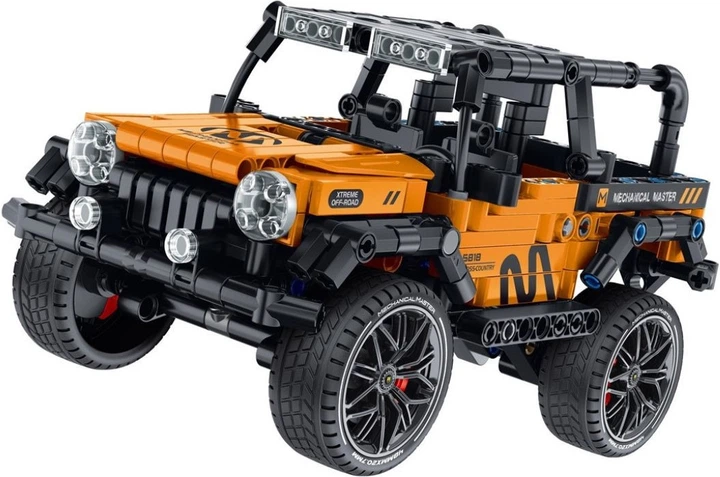 Klocki konstrukcyjne iM.Master Mechanical Master Terenówka 434 elementy 5818-419 (6973676040738) - obraz 2
