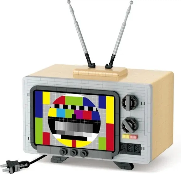 Конструктор Koco Телевізор ретро 2280 елементів KC04030 (6973676043456) - зображення 2