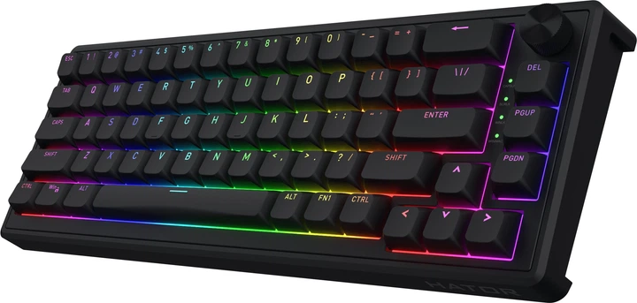 Klawiatura przewodowa Hator Skyfall 65 USB Black (HTK1160) - obraz 4