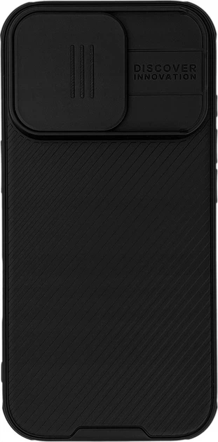 Etui Nillkin CamShield Pro Case na iPhone 16 Pro z oslona na aparat Black (6902048286719) - obraz 4