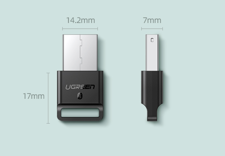 Bluetooth-адаптер Ugreen US192 USB 4.0 Black (30524) - Фото 2 Bluetooth-адаптер Ugreen US192 USB 4.0 Black (30524) - зображення 2