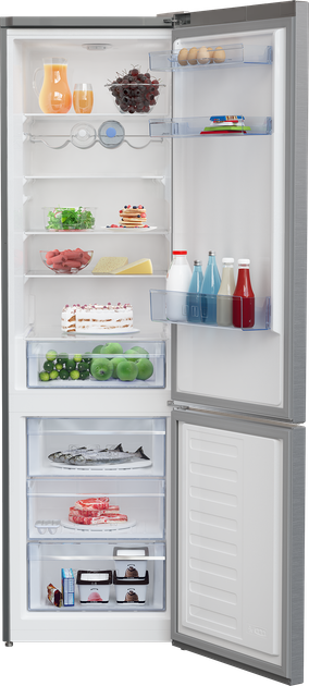 Двухкамерный холодильник Beko RCSA406K40XBN - изображение 3