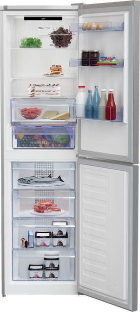 Двухкамерный холодильник Beko RCNA386E40ZXBN - изображение 5