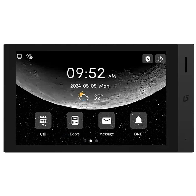 Видеодомофон Dnake H616 Black 8" - Фото 1 Видеодомофон Dnake H616 Black 8" - изображение 1