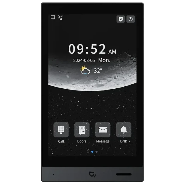 Видеодомофон Dnake H616 Black 8" - Фото 3 Видеодомофон Dnake H616 Black 8" - изображение 3