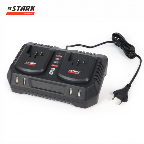 Зарядний пристрій STARK BC-20Q DUAL 18-21 В (210018030.002) - Фото 1 Зарядний пристрій STARK BC-20Q DUAL 18-21 В (210018030.002) - зображення 1
