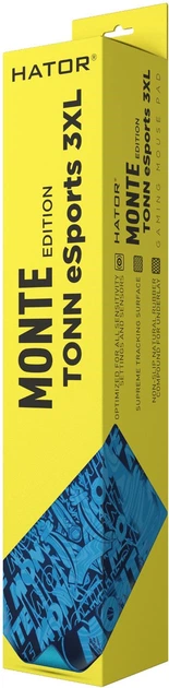 Ігрова поверхня Hator Tonn eSport 3XL Monte Edition Dark Blue (HTP-044) - зображення 5