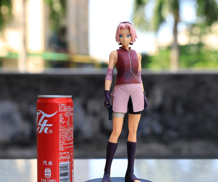 Аниме фигурка Sakura Haruno Naruto 25 см , Сакура Харуно коллекционная с подставкой (GS968) - изображение 4