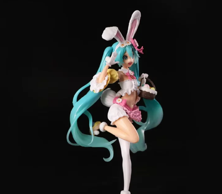 Аниме фигурка Hatsune Miku Пасхальный Кролик 22 см Vocaloid Хацуне Мику PVC Easter Bunny (GS969) - изображение 6