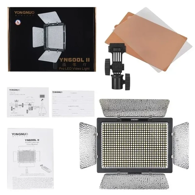 Комплект Yongnuo YN-600 II L видеосвет, постоянный свет, блок та штатив - изображение 8