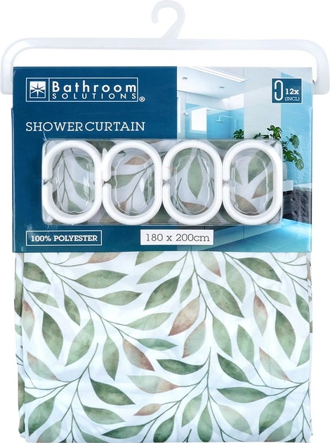 Zasłona do kąpieli i prysznica Bathroom solutions 567051-W3 - obraz 5