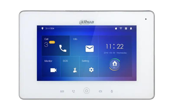 IP-відеодомофон Dahua DHI-VTH5221DW-S2 7'' Wi-Fi PoE - Фото 1 IP-відеодомофон Dahua DHI-VTH5221DW-S2 7'' Wi-Fi PoE - зображення 1