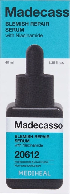 Сироватка для обличчя Mediheal Madecassoside Blemish Repair коригувальна 40 мл (8809936742433) - зображення 2