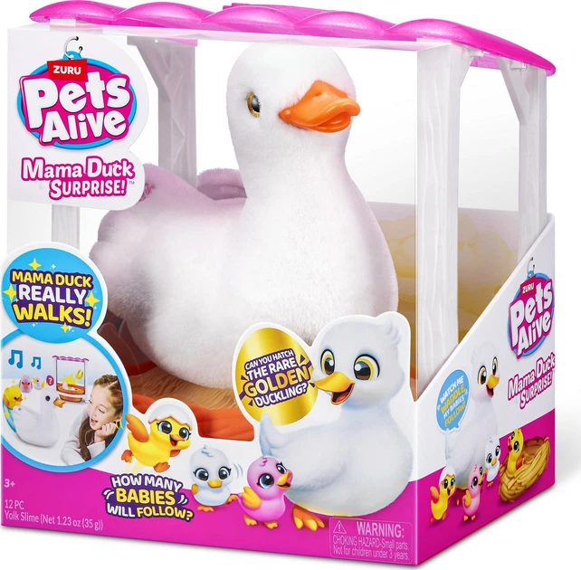 Набір іграшковий Zuru Pets Alive Мама-качка та Маля Сюрприз (193052064196) - зображення 5