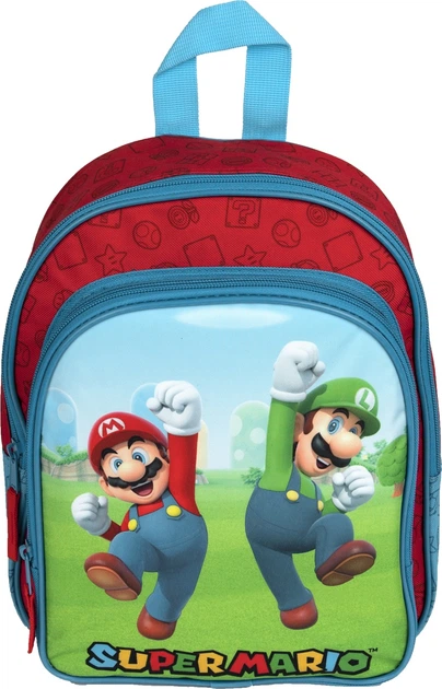 Plecak do przedszkola Undercover Super Mario 30 x 24 x 8 cm (4043946303527) - obraz 2
