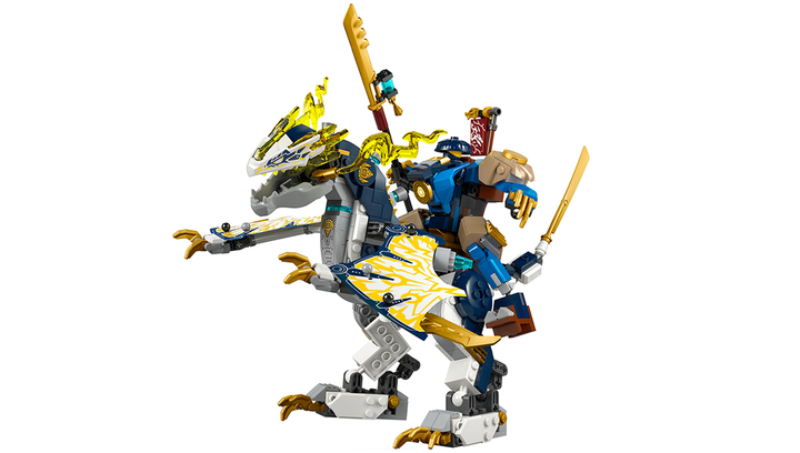 Конструктор Lego Без Фігурок Розбійник Робот-Вершник на Драконі Ninjago 71843 - зображення 3