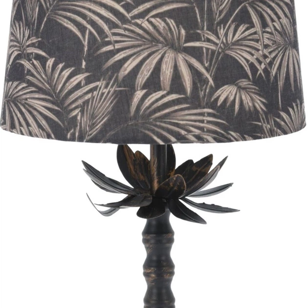 Lampa stołowa AM63 569175 metalowa 49 cm Czarna (8719987918780) - obraz 2