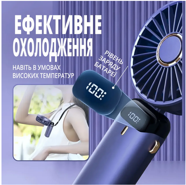 Ручной портативный мини вентилятор маленький настольный дорожный аккумуляторный usb беспроводной юсб с дисплеем переносной 5в1 минивентилятор на аккумуляторах батарейках минивентиляторы ручные вентиляторы в дорогу путешествие - изображение 13