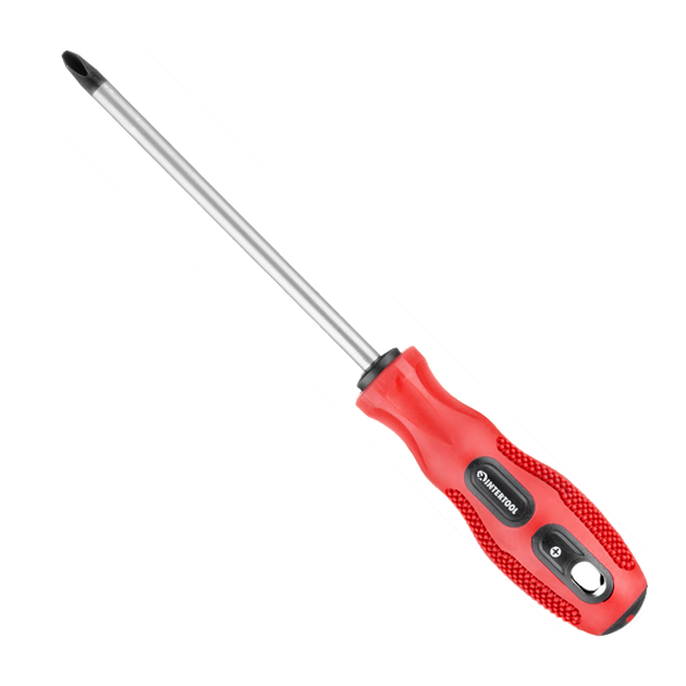Викрутка хрестова PZ1*100 мм INTERTOOL VT-3156 - Фото 1 Викрутка хрестова PZ1*100 мм INTERTOOL VT-3156 - изображение 1