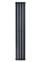Дизайнерский радиатор отопления ARTTIDESIGN Livorno 4/1800/272/50 вертикальный серый матовый - изображение 8