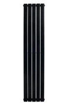 Дизайнерский радиатор отопления ARTTIDESIGN Livorno II 5/1800/340/50 вертикальный черный матовый - изображение 8