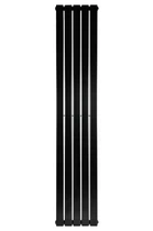 Дизайнерский радиатор отопления ARTTIDESIGN Livorno 5/1800/340/50 вертикальный черный матовый - изображение 8