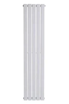 Дизайнерский радиатор отопления ARTTIDESIGN Livorno II 5/1800/340/50 вертикальный белый матовый - изображение 8