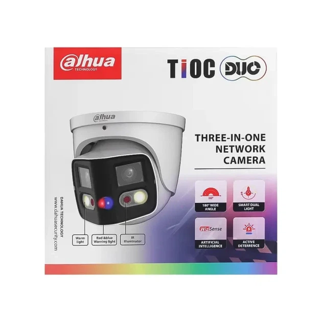 IP видеокамера Dahua DH-IPC-PDW3849-A180-AS-PV 2x4МП (2.8мм) TiOC - Фото 8 IP видеокамера Dahua DH-IPC-PDW3849-A180-AS-PV 2x4МП (2.8мм) TiOC - изображение 8