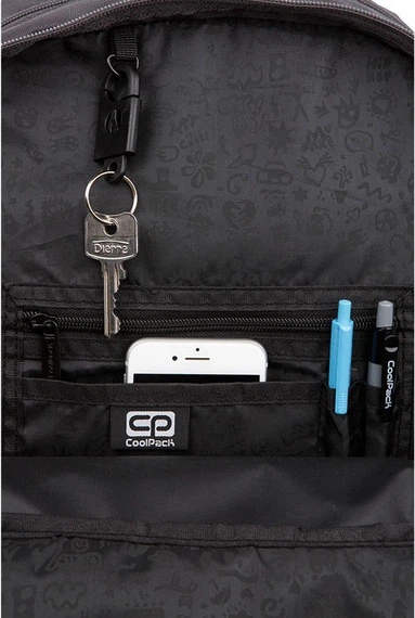 Рюкзак CoolPack Rider Rpet Grey 27 л 43 x 31 x 19 см (5903686319860) - зображення 5