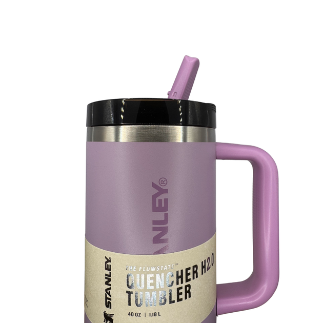 Термос термочашка Stanley Quencher ProTour Flip Straw Tumbler з нержавіючої сталі 1,18 л Lavander KT7001964 - Фото 6 Термос термочашка Stanley Quencher ProTour Flip Straw Tumbler з нержавіючої сталі 1,18 л Lavander KT7001964 - зображення 6