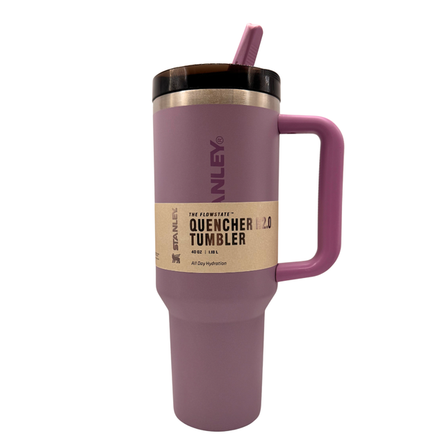 Термос термочашка Stanley Quencher ProTour Flip Straw Tumbler з нержавіючої сталі 1,18 л Lavander KT7001964 - Фото 7 Термос термочашка Stanley Quencher ProTour Flip Straw Tumbler з нержавіючої сталі 1,18 л Lavander KT7001964 - зображення 7