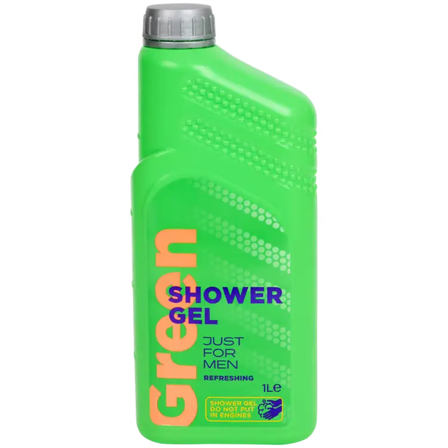 Гель для душу Just For Man Refreshing 1000 мл - Фото 1 Гель для душу Just For Man Refreshing 1000 мл - изображение 1