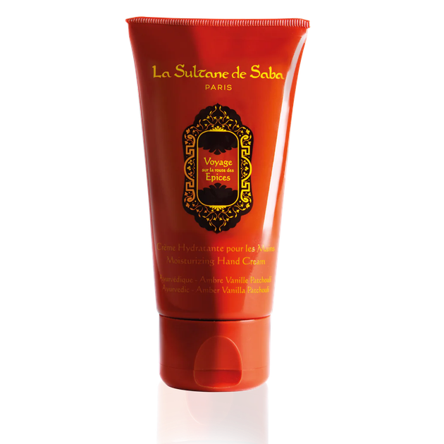 Крем для рук La Sultane de Saba Hand Cream Ayurvedique Амбра, ваніль та пачулі 50 мл - Фото 1 Крем для рук La Sultane de Saba Hand Cream Ayurvedique Амбра, ваніль та пачулі 50 мл - изображение 1