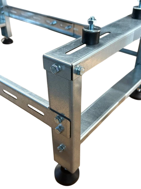 Кронштейн напольный модульный SV-KP3-GS20-400x800x260 (оцинкованная сталь, 2.00мм) - Фото 4 Кронштейн напольный модульный SV-KP3-GS20-400x800x260 (оцинкованная сталь, 2.00мм) - изображение 4