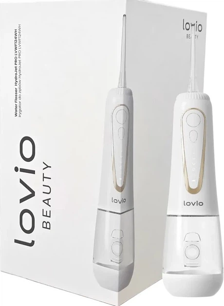 Irygator do zębów Lovio HydroJet PRO Biały (LVWF124WH) - obraz 10