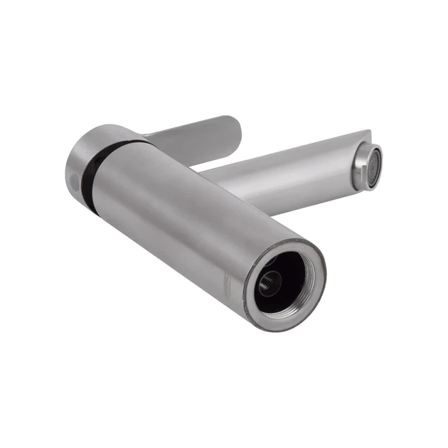 Brinex Pure 001F Смеситель для раковины низкий Nickel - изображение 2