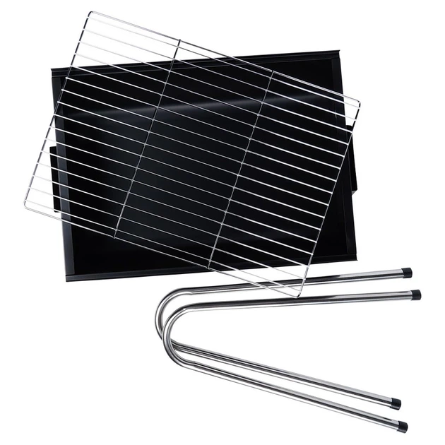 Grill węglowy BBQ 489305 kompaktowy przenośny 48 x 33 x 46 cm (8720573918909) - obraz 3
