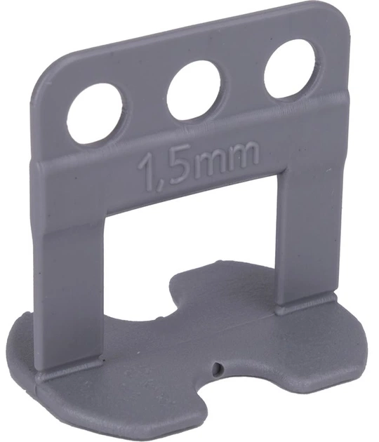 Система вирівнювання плитки Yato YT-36936 Y 1.5 мм Набір 100 шт + 50 шт + 50 шт + щипці (5906083125089) - зображення 5