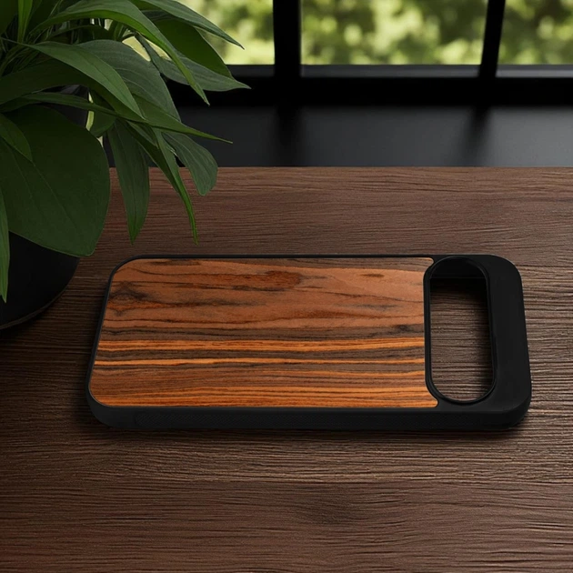Накладка SkinBacker Wood для Google Pixel 9 Pro XL Палисандр (80160) - Фото 4 Накладка SkinBacker Wood для Google Pixel 9 Pro XL Палисандр (80160) - изображение 4