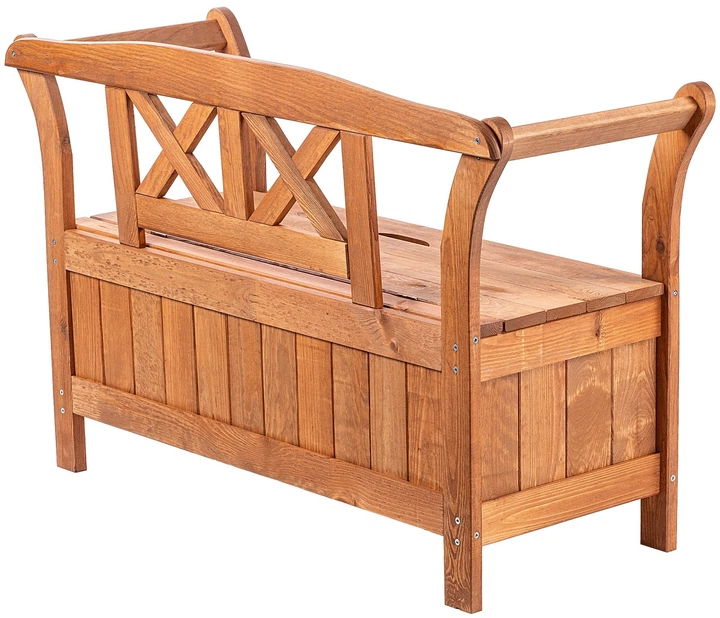 Садова лавка з скринею Kadax Rosay К10074 - зображення 3