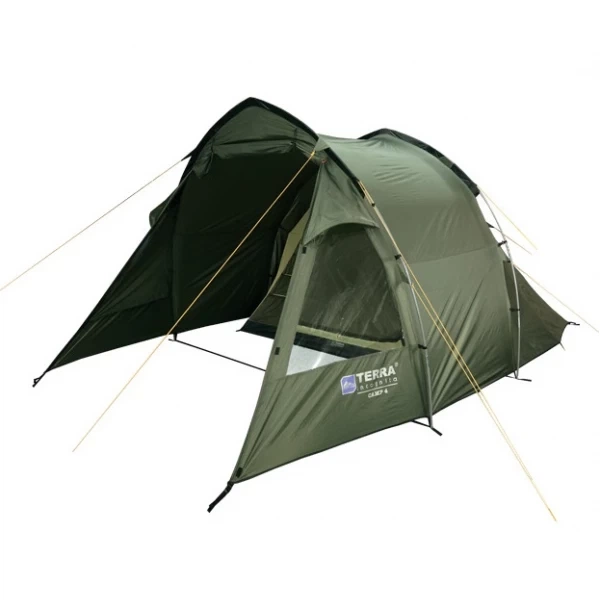 Палатка Terra Incognita Camp 4 Хаки (TI-03361) - Фото 1 Палатка Terra Incognita Camp 4 Хаки (TI-03361) - изображение 1