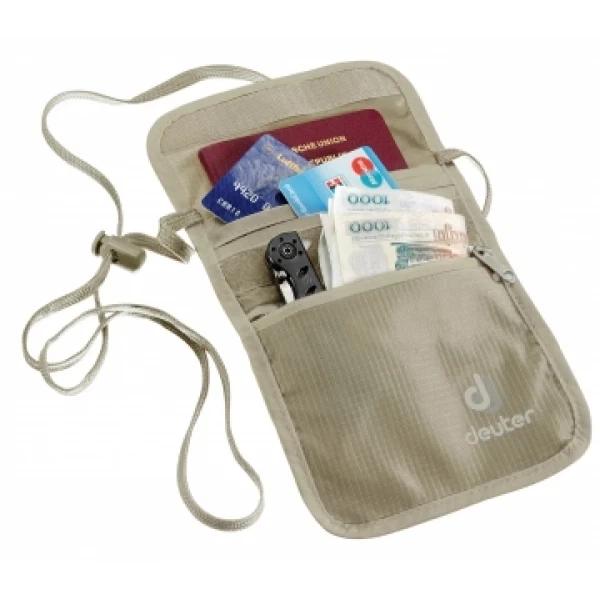 Кошелек Deuter Security Wallet II Sand (DEU-3942116-6010) - Фото 1 Кошелек Deuter Security Wallet II Sand (DEU-3942116-6010) - изображение 1