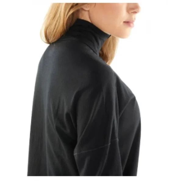 Кофта Icebreaker Kinetica LS Zip Black S (1052-104 620 001 S) - Фото 2 Кофта Icebreaker Kinetica LS Zip Black S (1052-104 620 001 S) - изображение 2