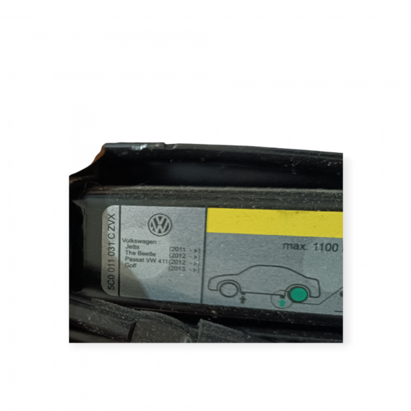 Штатный автомобильный домкрат VAG 5C0 011 031 Volkswagen Golf 2013- Jetta 2011- The Beetle 2012- Passat VW 411 2012 - Фото 2 Штатный автомобильный домкрат VAG 5C0 011 031 Volkswagen Golf 2013- Jetta 2011- The Beetle 2012- Passat VW 411 2012 - изображение 2