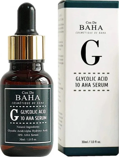 Serum do twarzy Cos De Baha G Glycolic Acid złuszczjące z kwasem glikolowym 30 ml (8809240317839) - obraz 4