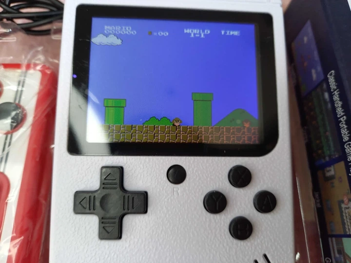 Портативная приставка с джойстиком Sup Retro Dendy 400 в 1 Game Box 3" на двоих Белая 8283 - Фото 4 Портативная приставка с джойстиком Sup Retro Dendy 400 в 1 Game Box 3" на двоих Белая 8283 - изображение 4