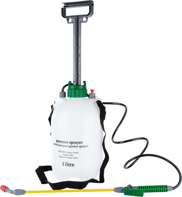 Обприскувач для рослин Vilde ручний пневматичний 5 л (5904316473990) - зображення 2