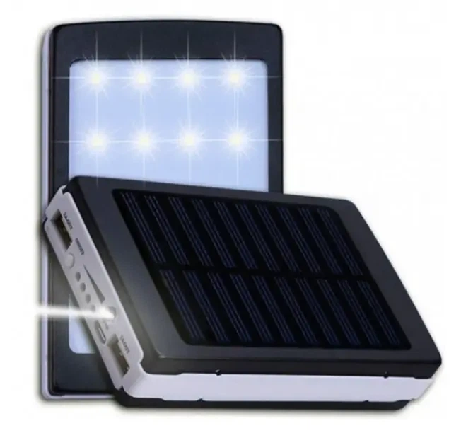 Мобильная Зарядка POWER BANK Metal+LED Solar 90000mah - изображение 4